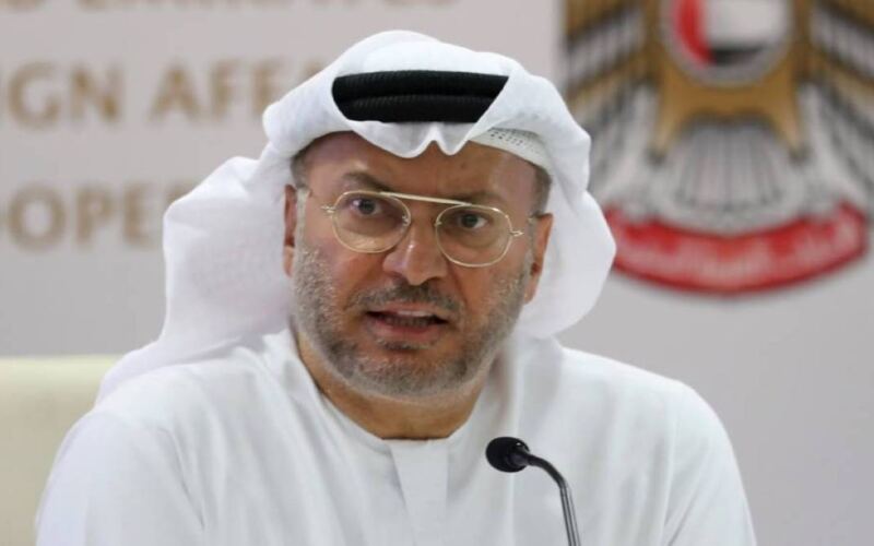 أنور قرقاش: البرنامج النووي الإيراني التهديد الأول ومضيق هرمز يجب أن يعود لوضعه الطبيعي