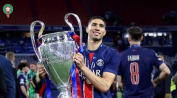 انجاز إفريقي ..أشرف حكيمي يعادل إنجاز إيتو بعد لقب دوري أبطال أوروبا 31/05/2026 10:51 ص حقق فريق باريس سان جيرمان إنجاز تاريخي بتحقيق لقب بطولة دوري أبطال أوروبا للعام الثاني على التوالي بعد الفوز على أرسنال الإنجليزي في المباراة النهائية بركلات الترجيح.
