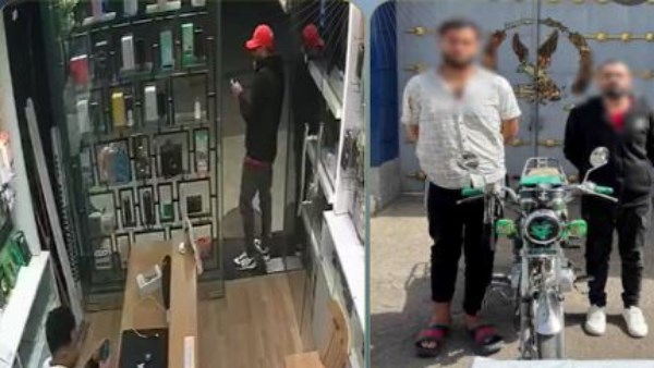انتظره خارج المحل بدراجة نارية.. القبض على سارق هاتف محمول من محل وشريكه في الإسكندرية