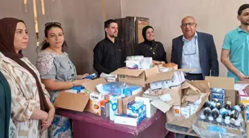 جامعة العاصمة تنظم قافلة طبية بنادي التتش بحدائق حلوان