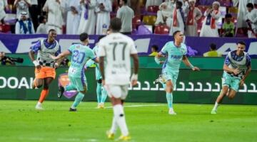 ربيعة يتفوق على النني.. العين بطلا لكأس رئيس الإمارات بفوزه على الجزيرة 4 – 1                                                                                                                                                    22/05/2026 10:54 م                                                                                                                                                    توج فريق العين بلقب كأس رئيس دولة الإمارات، بعد فوزه على الجزيرة بنتيجة (4 – 1) في المباراة النهائية التي جمعتهما مساء اليوم /الجمعة/ على ملعب "محمد بن زايد" في أبوظبي….