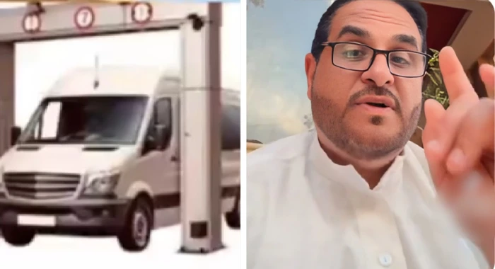 صحيفة المرصد – بالفيديو.. مواطن ينتقد إجبار السعوديين المرور بمركباتهم من خلال جهاز إشعاعي يسبب السرطان في منفذ العمري بالأردن