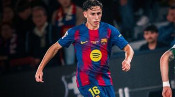 ضربة موجعة لإسبانيا.. إصابة فيرمين لوبيز مع برشلونة وغيابه عن كأس العالم
                                                
                                                
                                                    18/05/2026 04:53 م
                                                
                                                
                                                    تلقى برشلونة ومنتخب إسبانيا صدمة قوية بعد تأكد إصابة لاعب الوسط الشاب فيرمين لوبيز بكسر في مشط القدم الخامس بالقدم اليمنى