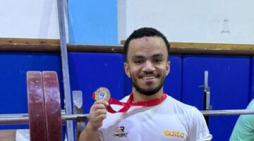 محمد المنياوي: ذهبيتا بطولة أفريقيا دافع قوي من اجل حلم بارالمبياد لوس أنجلوس 2028 21/05/2026 04:41 م اعرب محمد المنياوي لاعب منتخب مصر في رفع الأثقال البارالمبية عن سعادته بتحقيق ميداليتين ذهبيتين في بطولة أفريقيا لرفع الاثقال البارالمبي…