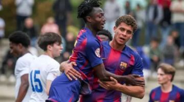 موعد مباراة برشلونة وريال مدريد اليوم في نهائي كأس الأبطال للشباب.. والقناة الناقلة 24/05/2026 07:30 ص يترقب عشاق كرة القدم الإسبانية مواجهة قوية تجمع بين فريقي شباب برشلونة وشباب ريال مدريد تحت 19 عامًا، ظهر اليوم الأحد، في نهائي بطولة