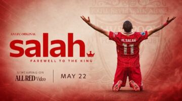 وداعًا للملك.. فيلم وثائقي جديد يوثق أبرز لحظات محمد صلاح مع ليفربول                                                                                                                                                    21/05/2026 04:18 م                                                                                                                                                    أعلن نادي ليفربول عن عرض فيلم وثائقي جديد بعنوان “صلاح: وداعًا للملك”، غدًا الجمعة 22 مايو، في تمام الساعة الخامسة مساءً بتوقيت بريطانيا.