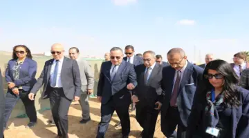 وزير التعليم العالي يتفقد إنشاءات الحرم الجديد للجامعة الأهلية الفرنسية