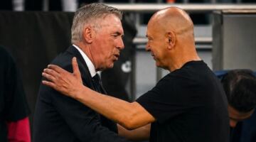 «أنشيلوتي»: منتخب مصر فريق منظّم لا يُستهان به ويمتلك لاعبين يصنعون الفارق                                                                                                                                                       07/06/2026 06:02 ص                                                                                                                                                       أشاد الإيطالي كارلو أنشيلوتي، المدير الفني لمنتخب البرازيل، بمستوى منتخب مصر، مؤكدًا أنه خصم صعب ويمتلك لاعبين مميزين قادرين
