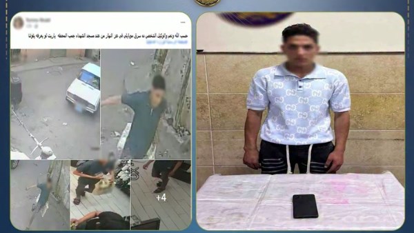 القبض على عامل متهم بسرقة هاتف فتاة بأسلوب الخطف في البحيرة