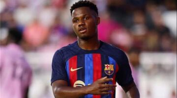 برشلونة يتمسك بحقوقه في أنسو فاتي.. شروط خاصة قبل انتقاله النهائي إلى موناكو
                                                
                                                
                                                    04/06/2026 08:44 م
                                                
                                                
                                                    لا يزال مستقبل الإسباني أنسو فاتي محل اهتمام داخل أروقة برشلونة، رغم اقترابه من الانتقال بشكل نهائي إلى صفوف