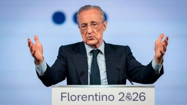 بيريز بعد اكتساح الانتخابات: ريال مدريد ملكا لأعضائه وسنقاتل على كل الألقاب
                                                
                                                
                                                    08/06/2026 10:45 ص
                                                
                                                
                                                    جدد فلورنتينو بيريز ولايته على رأس نادي ريال مدريد بعد تفوقه في الانتخابات الرئاسية على منافسه إنريكي ريكيلمي