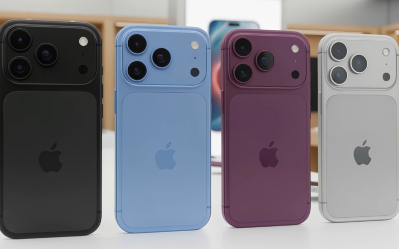 تم الكشف عن هاتف iPhone 18 Pro Max بلون إطار ألومنيوم جديد، مما يجعله أثقل هاتف على الإطلاق؟