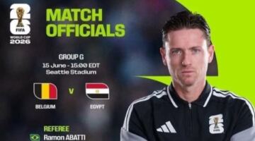 طاقم برازيلي لإدارة مباراة مصر وبلجيكا في كأس العالم 2026                                                                                                                                                    12/06/2026 04:49 م                                                                                                                                                    أعلنت لجنة الحكام التابعة لـ الاتحاد الدولي لكرة القدم "فيفا" الطاقم التحكيمي المكلف بإدارة مباراة منتخب مصر