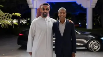 طحنون بن زايد يناقش مع رئيس «بلوم إنرجي» تعزيز الجاهزية للمستقبل