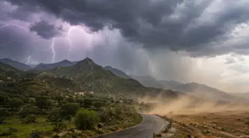 عاجل | أمطار رعدية على 4 مناطق.. ورياح نشطة تمتد إلى الرياض والشرقية – أخبار السعودية