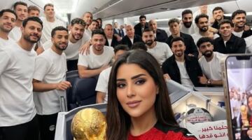 فرقتنا حلوة وجميلة.. أيتن عامر تدعم منتخب مصر قبل مواجهة بلجيكا                                                                                                                                                    09/06/2026 03:41 م                                                                                                                                                    حرصت الفنانة أيتن عامر على تشجيع المنتخب المصري في مباراته القادمة أمام بلجيكا، ونشرت صورة مُصممة بواسطة الذكاء الاصطناعي، تجمعها مع لاعبي منتخب مصر.