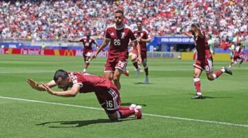 قطر ضد سويسرا .. «فيفا» يعلن تغيير هوية أول هدف عربي في كأس العالم 2026                                                                                                                                                       14/06/2026 05:30 ص                                                                                                                                                       أعلن الاتحاد الدولي لكرة القدم "فيفا" عن تعديل هوية صاحب أول هدف عربي في بطولة كأس العالم 2026،