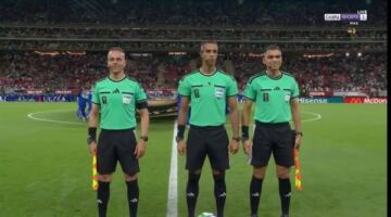 للتاريخ.. طاقم تحكيم مصري كامل بقيادة أمين عمر يقود ثاني مباريات كأس العالم                                                                                                                                                    12/06/2026 08:17 ص                                                                                                                                                    دخل التحكيم المصري سجلات التاريخ في بطولة كأس العالم 2026، بعدما أسند الاتحاد الدولي لكرة القدم إدارة مباراة كوريا الجنوبية والتشيك إلى طاقم تحكيم مصري كامل بقيادة الحكم الدولي أمين عمر، في إنجاز جديد