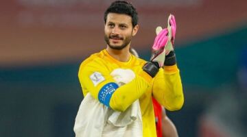 محمد الشناوي يرفع سقف الطموحات: حلمي التتويج بكأس العالم مع منتخب مصر
                                                
                                                
                                                    08/06/2026 01:58 م
                                                
                                                
                                                    أكد محمد الشناوي، قائد وحارس مرمى منتخب مصر، أن حلمه الأكبر يتمثل في التتويج ببطولة كأس العالم، وذلك قبل مشاركة "الفراعنة" في النسخة المقبلة من البطولة.