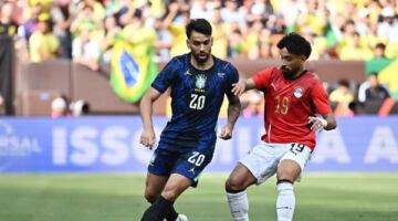 ملخص وأهداف مباراة مصر والبرازيل استعدادا لكأس العالم                                                                                                                                                    07/06/2026 10:37 ص                                                                                                                                                    خسر منتخب مصر أمام منافسه البرازيل بنتيجة 2-1، في المباراة التي أقيمت على ملعب هانتينجتون بنك بمدينة كليفلاند بولاية أوهايو الأمريكية، في الساعات الأولى من صباح اليوم الأحد وذلك في ختام استعدادات المن