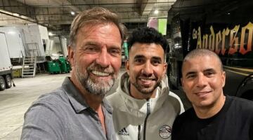 من معسكر مونديال كأس العالم 2026.. «كلوب» يشارك صورًا مع نجوم منتخب مصر                                                                                                                                                       10/06/2026 01:25 ص                                                                                                                                                       شارك يورجن كلوب المدرب السابق لفريق ليفربول الإنجليزي، صورًا رفقة لاعبي منتخب مصر من معسكر بطولة كأس العالم 2026.