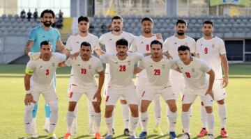 منتخب إيران يحصل على تأشيرات دخول المكسيك 03/06/2026 05:25 م حصل المنتخب الإيراني على تأشيرات الدخول إلى المكسيك استعداداً لكأس العالم FIFA 2026™ وفق ما أعلن التلفزيون الإيراني الرسمي الأربعاء……