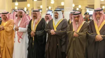 نائب أمير الرياض يؤدي صلاة الميت على سارة بنت عبد المحسن – أخبار السعودية