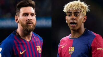 يامال يتغنى بميسي: ما يفعله بالكرة أمر نادر.. وأتمنى ألا يعتزل أبدا
                                                
                                                
                                                    10/06/2026 01:39 م
                                                
                                                
                                                    أشاد لامين يامال، نجم برشلونة ومنتخب إسبانيا، بالأسطورة الأرجنتينية ليونيل ميسي، مؤكدًا أن ما كان يقدمه بقميص برشلونة أمر استثنائي يصعب تكراره.