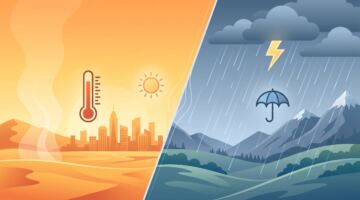 تحذيرات الأرصاد: درجات حرارة قياسية تضرب الشرقية وأمطار رعدية تغطي 5 مناطق