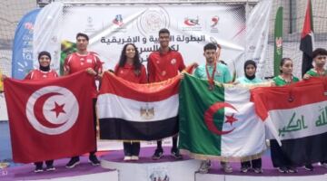 مصر تقتنص ذهب البطولة العربية لكرة السرعة وتونس تخطف الميدالية الفضية المستحقة
