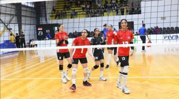 منتخب ناشئات مصر للكرة الطائرة يطيح بالجزائر ويبلغ نهائي بطولة أفريقيا
