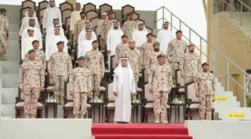 نهيان بن مبارك يترأس مراسم تخريج الدفعة الرابعة والعشرين من مجندي الخدمة الوطنية