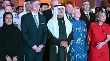 نهيان بن مبارك يشارك في احتفالات سفارة فرنسا بذكرى اليوم الوطني في أبوظبي