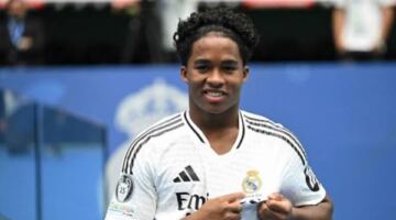 أندية إنجليزية تترقب قرار فلورنتينو بيريز بشأن مستقبل البرازيلي إندريك مع ريال مدريد