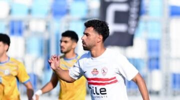 إدارة الزمالك تفرض غرامة مالية على عبدالله السعيد بسبب الغياب عن التدريبات