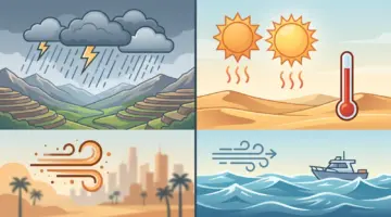 الأرصاد تحذر من تقلبات جوية حادة وأمطار رعدية تضرب مرتفعات جنوب المملكة