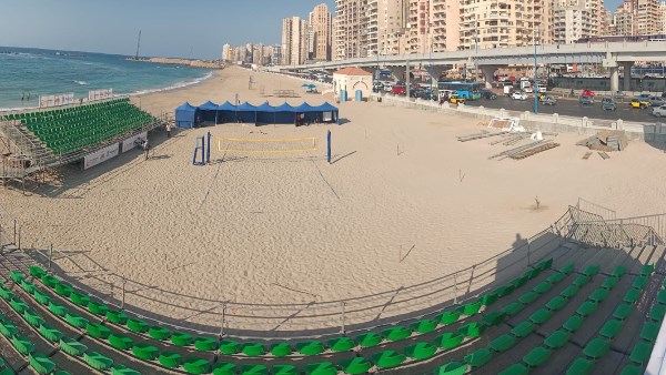 المنتخب الجزائري للكرة الطائرة الشاطئية يطيح بنظيره النيجيري في بطولة أفريقيا بالإسكندرية