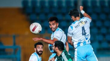 بيراميدز ينهي الشوط الأول متقدماً على المصري في قمة الدوري الممتاز