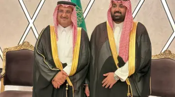 تفاصيل لافتة من حفل زفاف حفيدي عبد المحسن القحطاني في السعودية