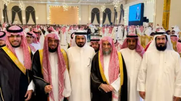 حفل زواج عبد الرحمن بن فحاس يجمع نخبة من وجهاء المجتمع السعودي