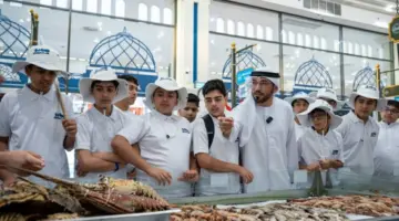 خروج 75 ناشئاً من برنامج صيادو المستقبل في الشارقة بعد انتهاء تدريبهم