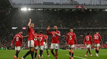 خماسية مانشستر يونايتد في شباك إيبسويتش تعزز موقع الفريق بالدوري الإنجليزي الممتاز
