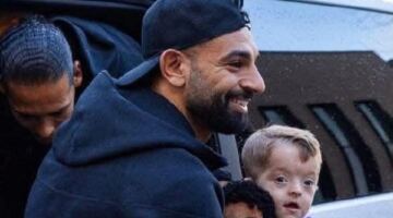 رسالة وداعية من الطفل إيزاك كيرني إلى محمد صلاح بعد رحيله المفاجئ