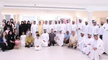 سالم بن سلطان القاسمي يفتتح معرضاً فنياً يجمع بين التصوير والأسرة برأس الخيمة