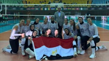 سيدات مصر للكرة الطائرة يقتنصن بطاقة التأهل لربع نهائي كأس الأمم الأفريقية بكينيا