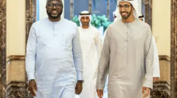 شخبوط بن نهيان يبحث تعزيز التنسيق المشترك مع ممثل مفوضية الاتحاد الإفريقي