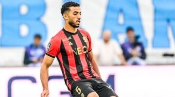 ظهور أول مخيب لمحمد عبد المنعم مع نيس أمام باريس بعد غياب طويل