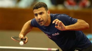 عمر عصر يقتحم ثمن نهائي بطولة أوروبا سماش لتنس الطاولة في السويد