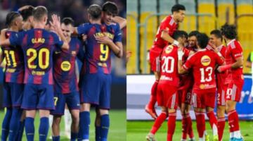 قناة مفتوحة تذيع مواجهة الأهلي وبرشلونة المرتقبة في بطولة كأس العالم للأندية