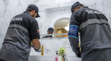 كهرباء الشارقة تطلق حملة لترشيد استهلاك المياه في 2000 منزل بمنطقة مغيدر